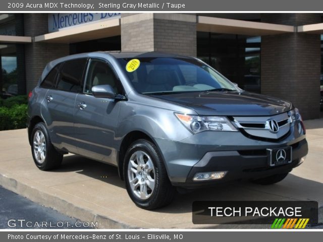 2009 Acura MDX Technology in Sterling Gray Metallic