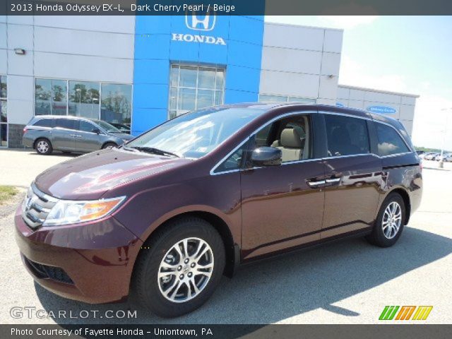 2013 Honda Odyssey EX-L in Dark Cherry Pearl