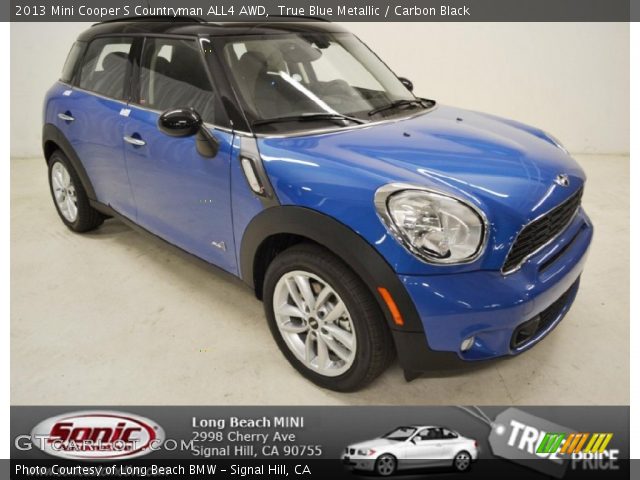 2013 Mini Cooper S Countryman ALL4 AWD in True Blue Metallic
