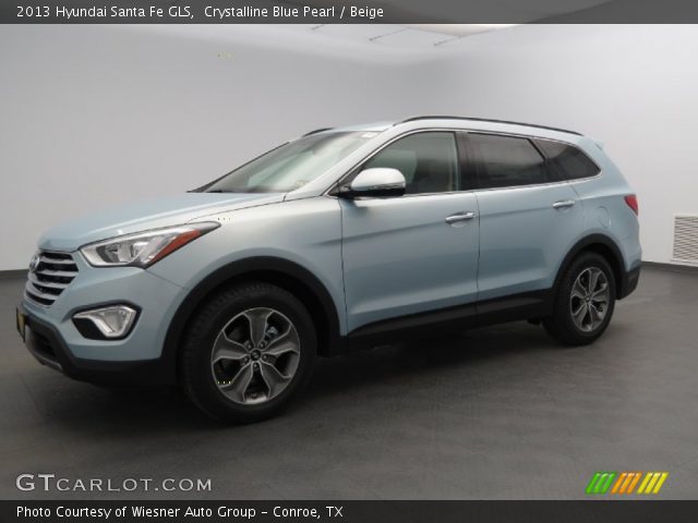 2013 Hyundai Santa Fe GLS in Crystalline Blue Pearl