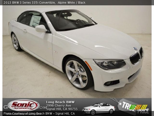 2013 BMW 3 Series 335i Convertible in Alpine White