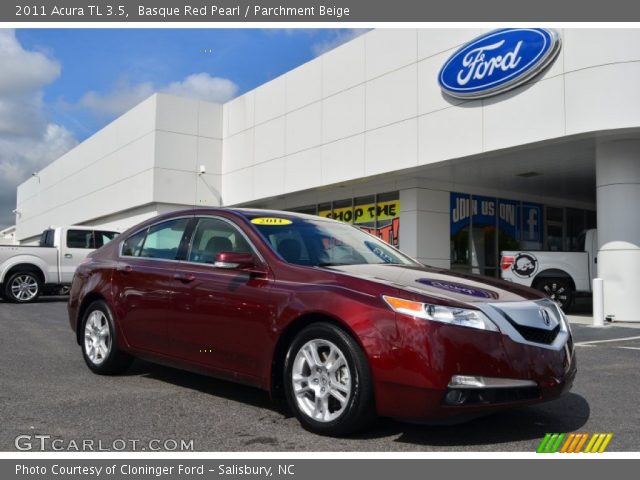 2011 Acura TL 3.5 in Basque Red Pearl