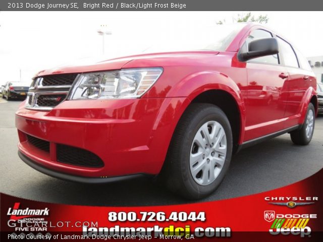 2013 Dodge Journey SE in Bright Red