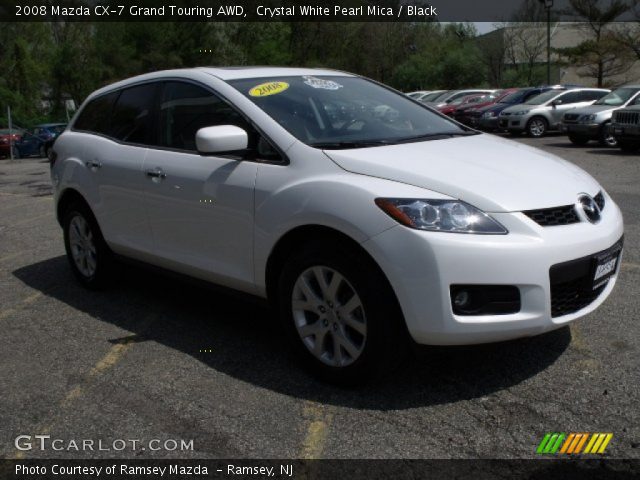 2008 Mazda CX-7 Grand Touring AWD in Crystal White Pearl Mica