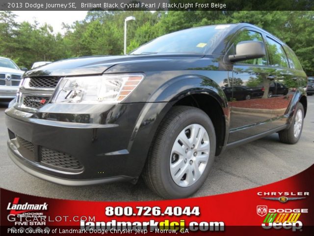 2013 Dodge Journey SE in Brilliant Black Crystal Pearl