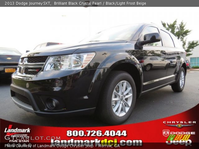 2013 Dodge Journey SXT in Brilliant Black Crystal Pearl