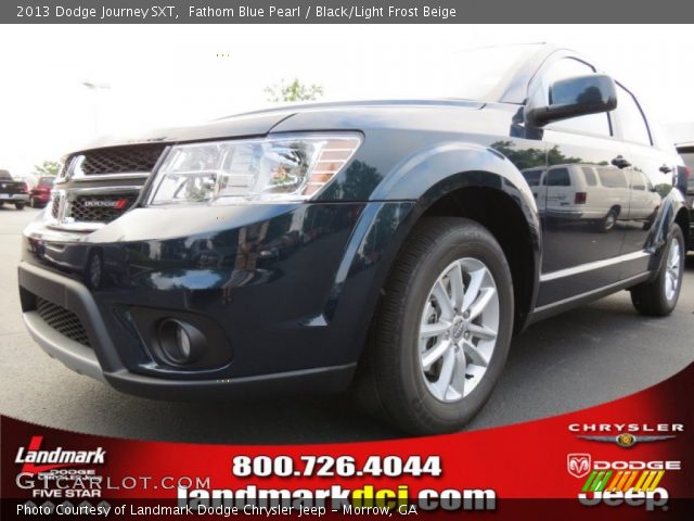 2013 Dodge Journey SXT in Fathom Blue Pearl