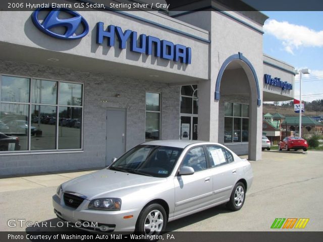 2006 Hyundai Elantra GLS Sedan in Sterling Silver