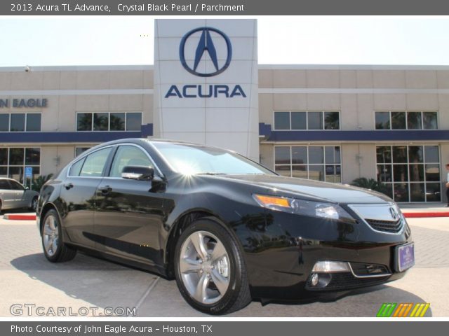 2013 Acura TL Advance in Crystal Black Pearl