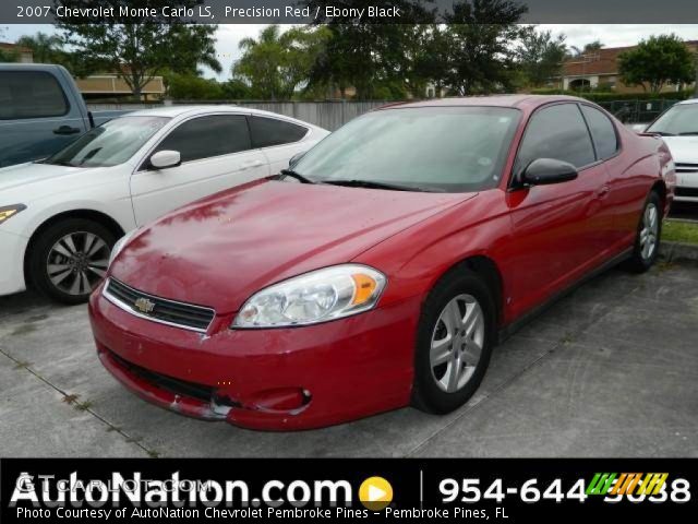 2007 Chevrolet Monte Carlo LS in Precision Red