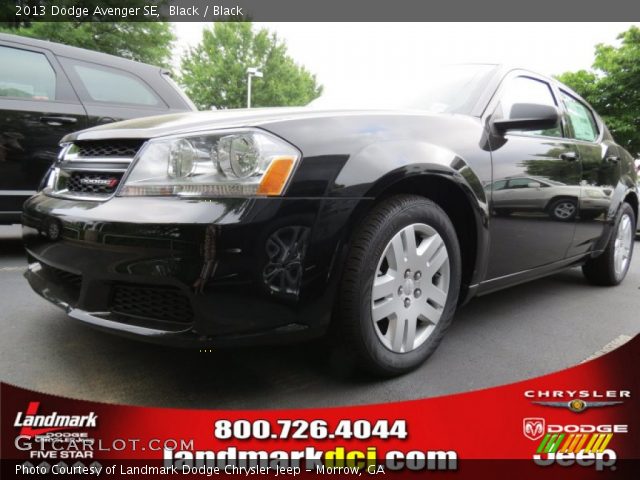 2013 Dodge Avenger SE in Black