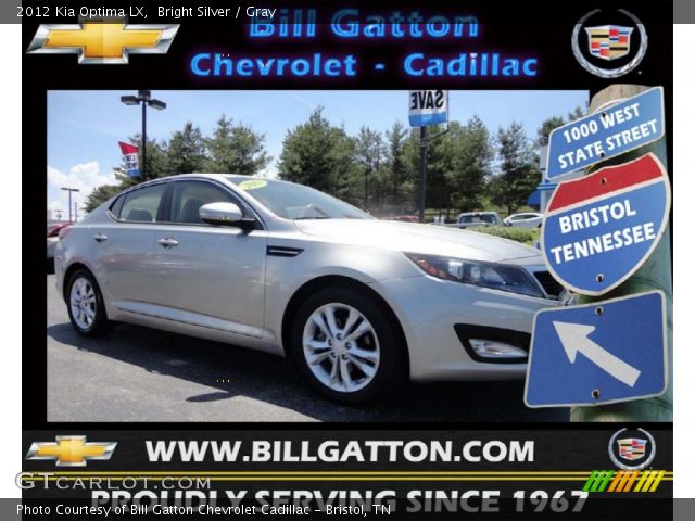 2012 Kia Optima LX in Bright Silver
