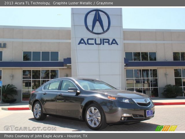 2013 Acura TL Technology in Graphite Luster Metallic