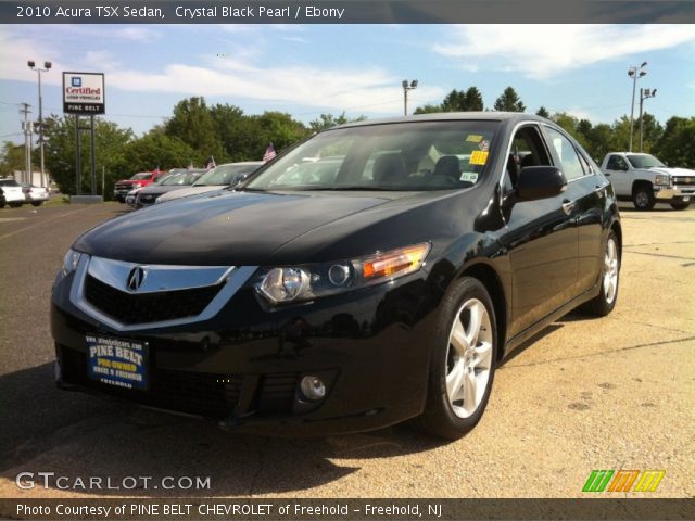 2010 Acura TSX Sedan in Crystal Black Pearl