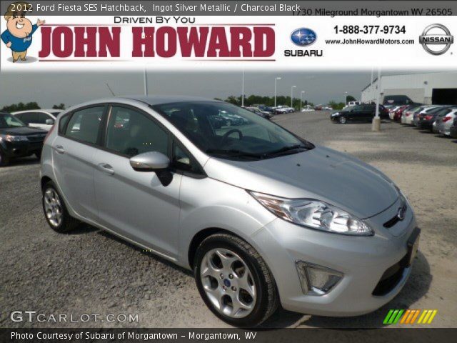 2012 Ford Fiesta SES Hatchback in Ingot Silver Metallic