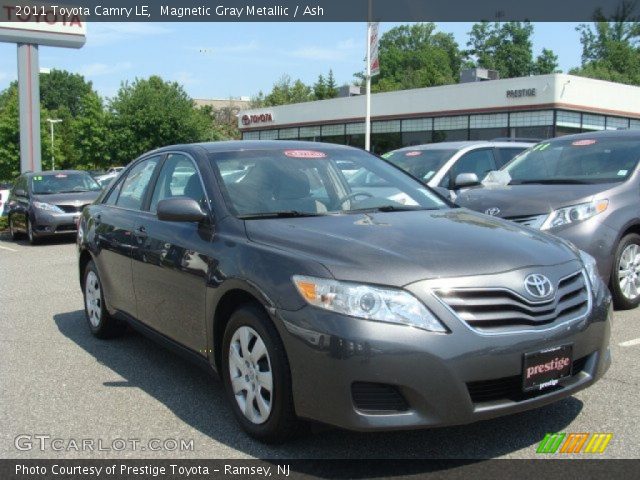 2011 Toyota Camry LE in Magnetic Gray Metallic