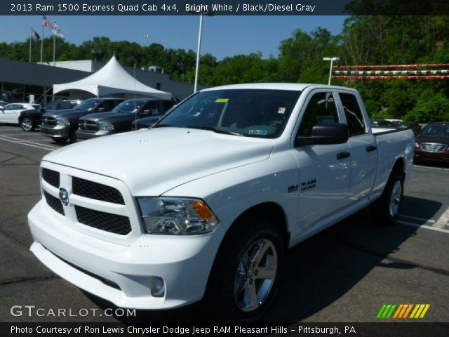 2013 Ram 1500 Express Quad Cab 4x4 in Bright White