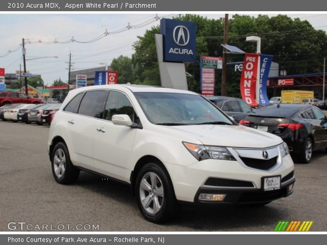 2010 Acura MDX  in Aspen White Pearl