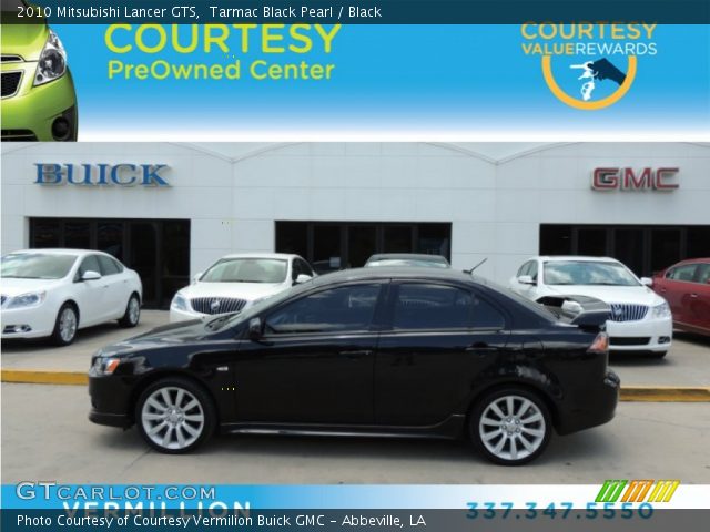 2010 Mitsubishi Lancer GTS in Tarmac Black Pearl