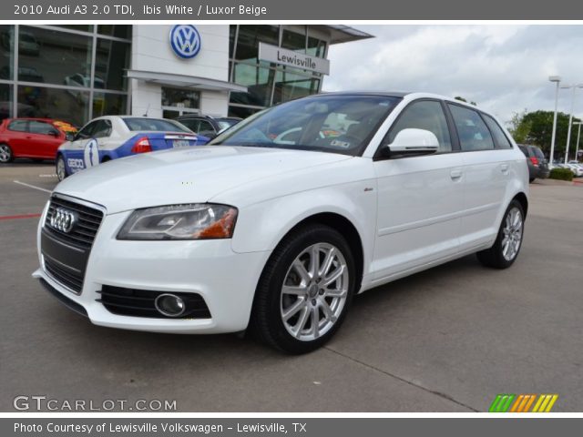 2010 Audi A3 2.0 TDI in Ibis White