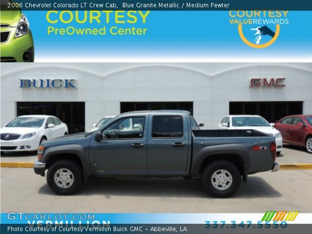 2006 Chevrolet Colorado LT Crew Cab in Blue Granite Metallic