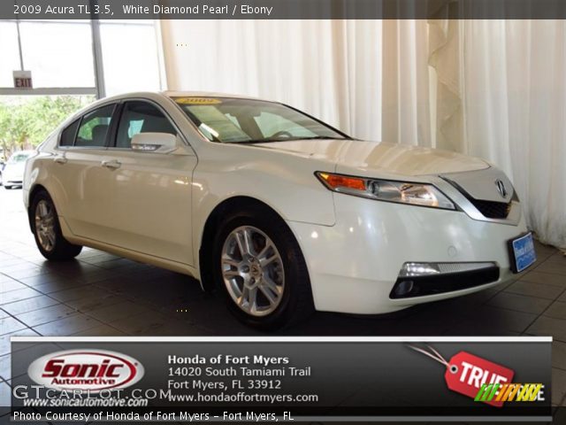 2009 Acura TL 3.5 in White Diamond Pearl