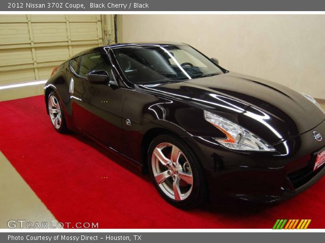 2012 Nissan 370z black cherry #5