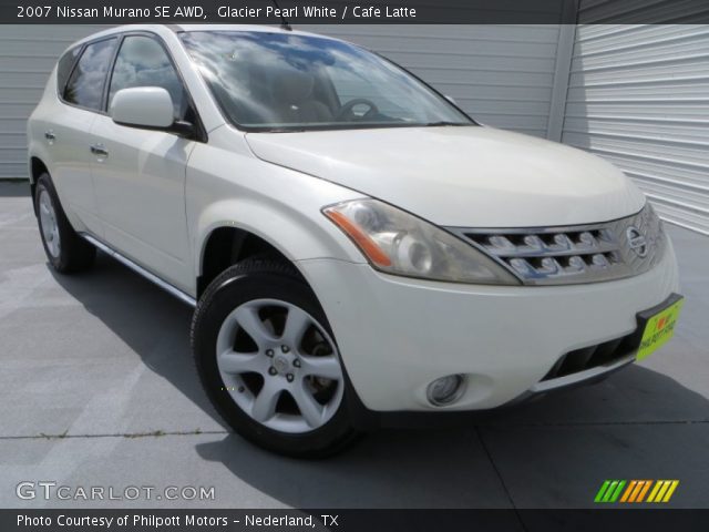 2007 Nissan Murano SE AWD in Glacier Pearl White