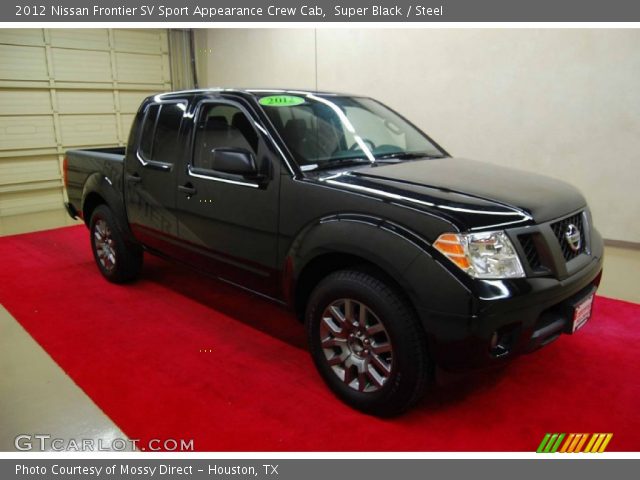 2012 Nissan Frontier SV Sport Appearance Crew Cab in Super Black