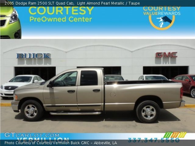 2005 Dodge Ram 2500 SLT Quad Cab in Light Almond Pearl Metallic