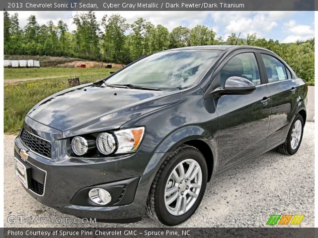 2013 Chevrolet Sonic LT Sedan in Cyber Gray Metallic