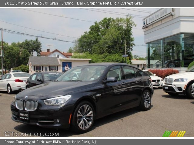 2011 BMW 5 Series 550i Gran Turismo in Dark Graphite Metallic