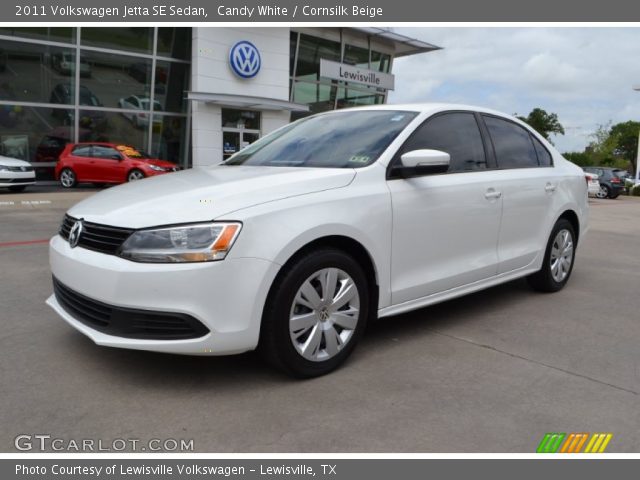 2011 Volkswagen Jetta SE Sedan in Candy White