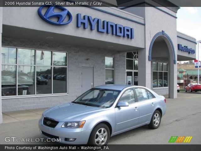 2006 Hyundai Sonata GLS in Silver Blue Metallic
