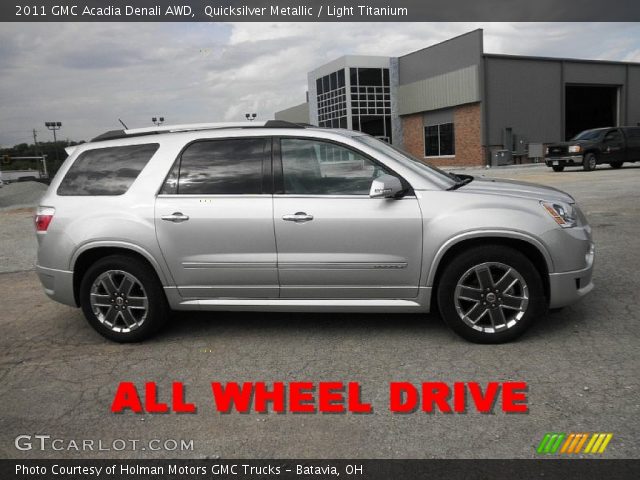 2011 GMC Acadia Denali AWD in Quicksilver Metallic