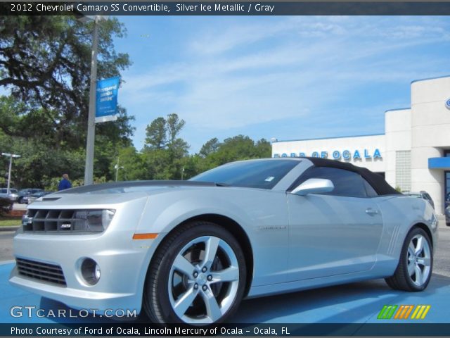 2012 Chevrolet Camaro SS Convertible in Silver Ice Metallic