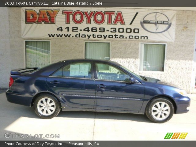 2003 Toyota Camry XLE in Catalina Blue Metallic