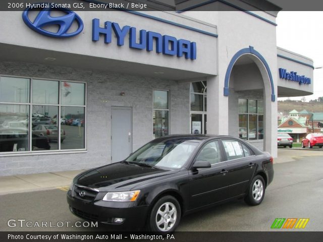 2006 Hyundai Sonata GLS in Ebony Black