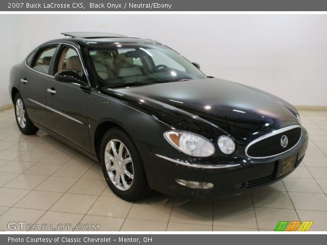 2007 Buick LaCrosse CXS in Black Onyx