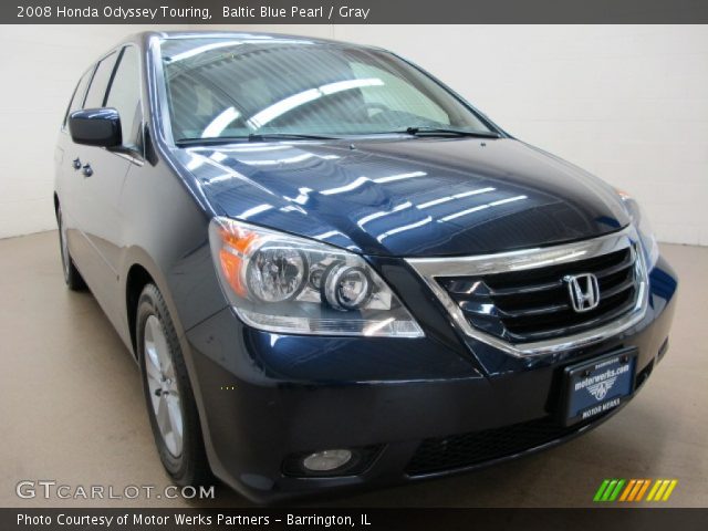 2008 Honda Odyssey Touring in Baltic Blue Pearl