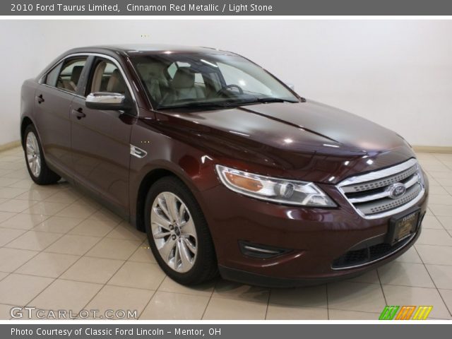 2010 Ford Taurus Limited in Cinnamon Red Metallic