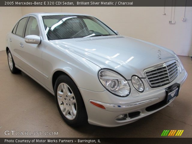 2005 Mercedes-Benz E 320 CDI Sedan in Brilliant Silver Metallic