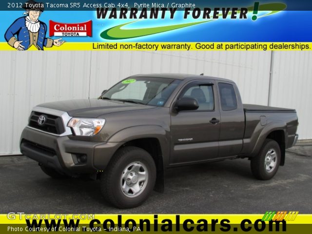 2012 Toyota Tacoma SR5 Access Cab 4x4 in Pyrite Mica