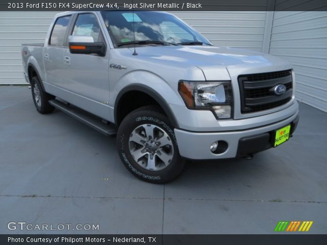 2013 Ford F150 FX4 SuperCrew 4x4 in Ingot Silver Metallic