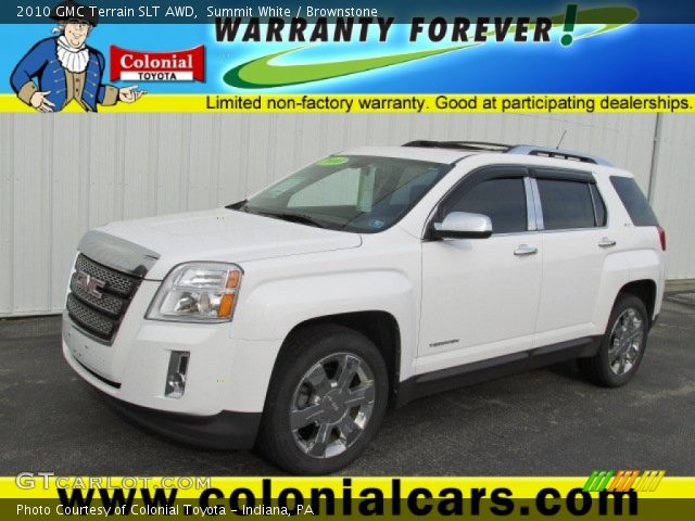 2010 GMC Terrain SLT AWD in Summit White