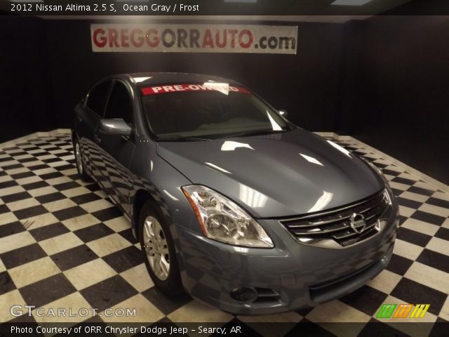 2012 Nissan Altima 2.5 S in Ocean Gray