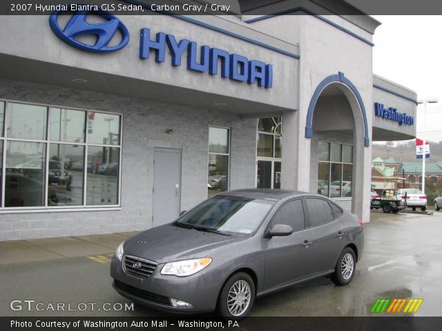 2007 Hyundai Elantra GLS Sedan in Carbon Gray