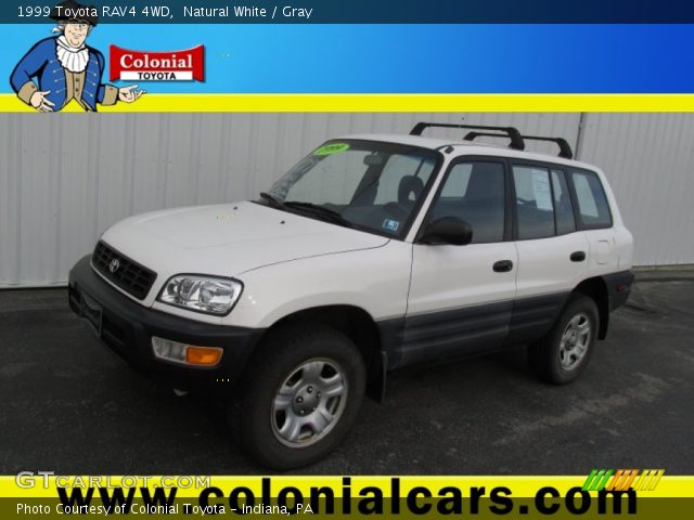 1999 Toyota RAV4 4WD in Natural White