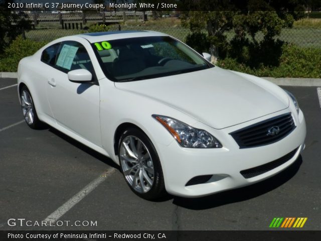 2010 Infiniti G 37 Journey Coupe in Moonlight White
