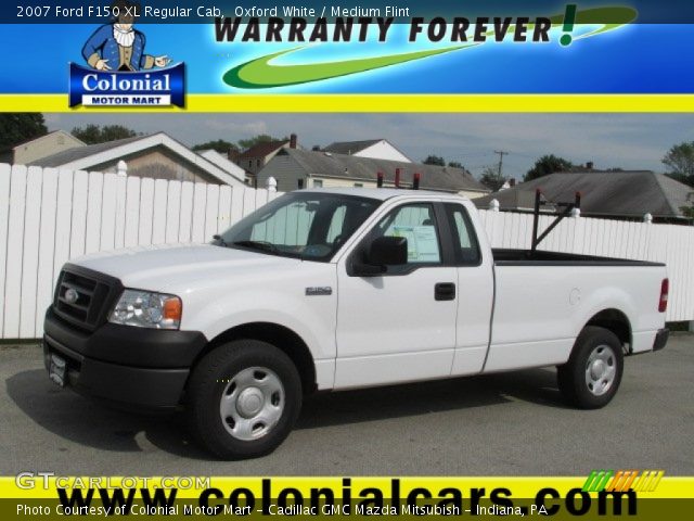 2007 Ford F150 XL Regular Cab in Oxford White
